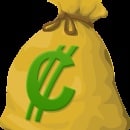 money, bag, cash