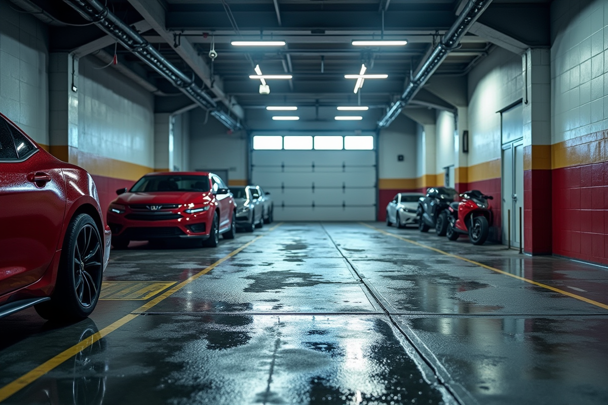 revêtement garage