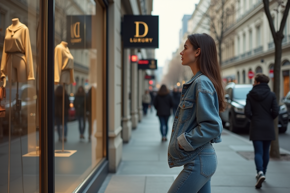 Jeune femme en streetwear mode urbaine dans la ville