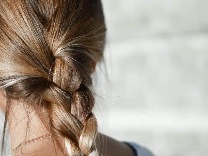 woman with braid hair